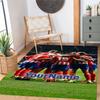 Atletico Madrid Personalized Text Area Rug Perfect for Decorate room Study room Dormitory Dining Room Antislip Carpet Anime Office Decor