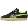 Santa Cruz X Suede Shark Unisex Sneakers Black Green-Flash Deep-Wisteria 381905-01