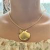 Ocean Wind Necklace Starfish Shell Gold Plated Clavicle Chain Pendant Pearl Niche Jewelry Women