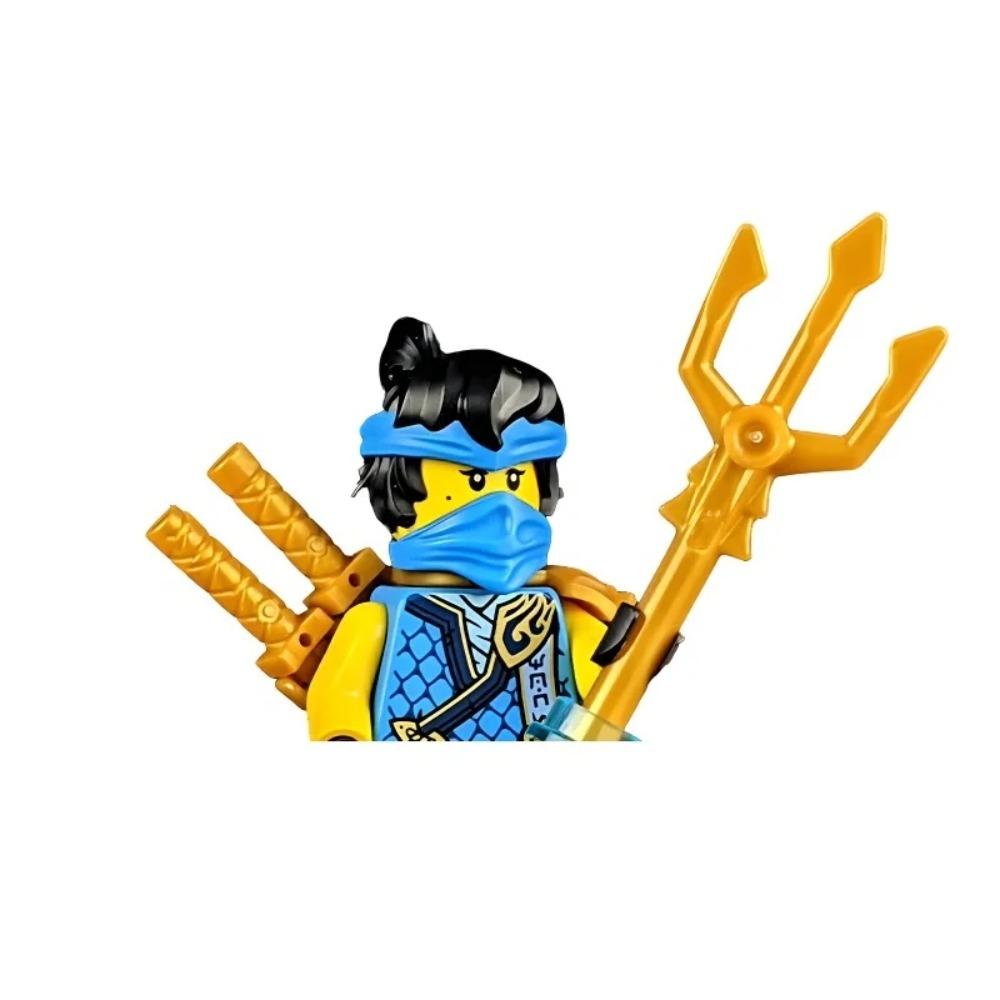 Набор Ниндзя Конструктор Драконы Огненного Леса Запретная Пятерка Мини Фигурки Игрушки