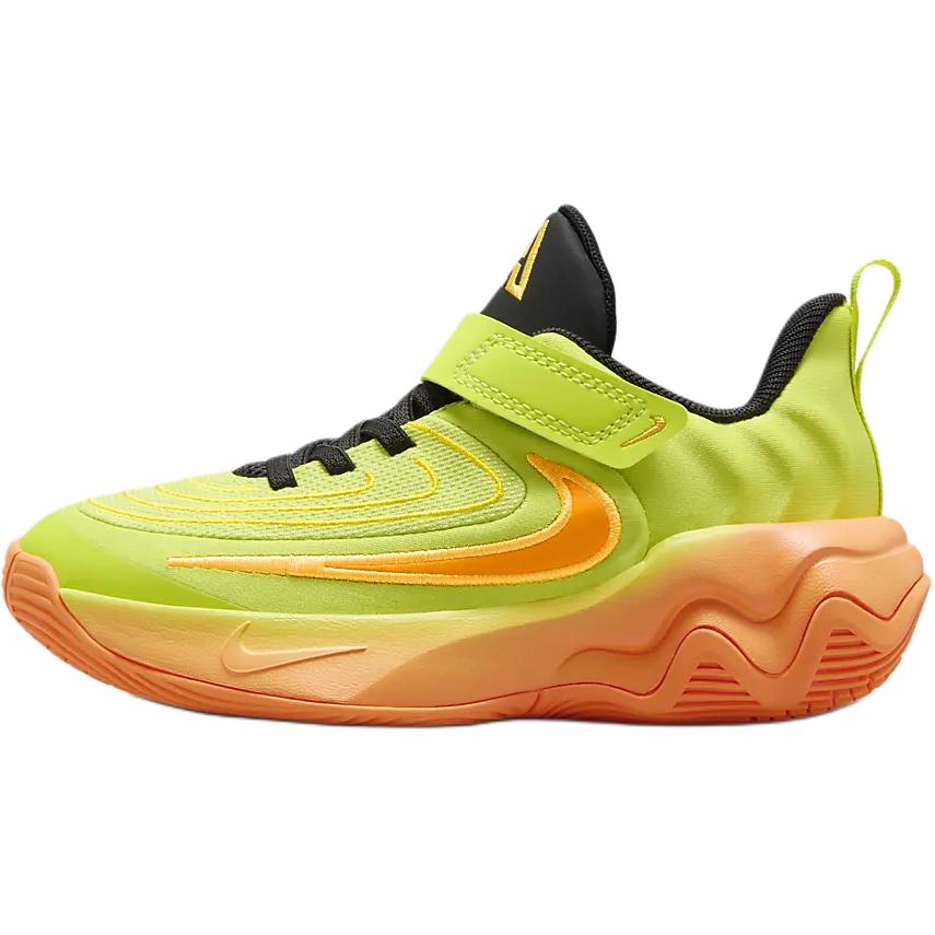 Nike Giannis Immortality 4 Halloween (PS) Kids Sneakers Cyber Sundial Lightning FZ6733-301