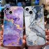 Модный Мраморный Чехол Для Телефона Apple IPhone 16 16E 15 XS Pro Max 13 14 Plus XR SE 7 8 12 11 Pro Plus Чехол Защитная Крышка Funda Coque