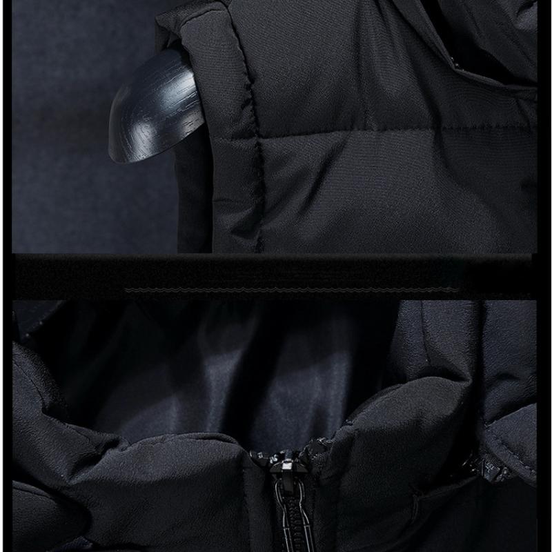Зимний хлопковый жилет, мужская куртка, тренд, теплая, утолщенная, большого размера, мужские плечи, модные жилеты с капюшоном