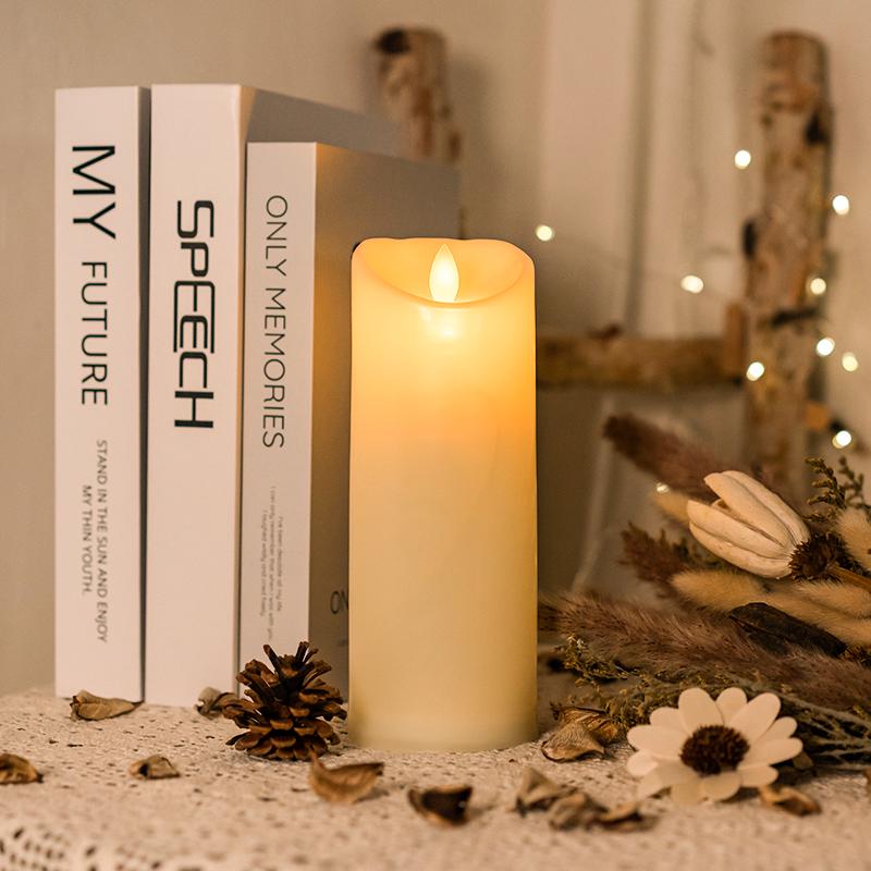 Electronic Candle Lights for Romantic Ambiance: Ideal for Proposals, Birthdays, and Confessions or as Buddhist Blessing Candles.
