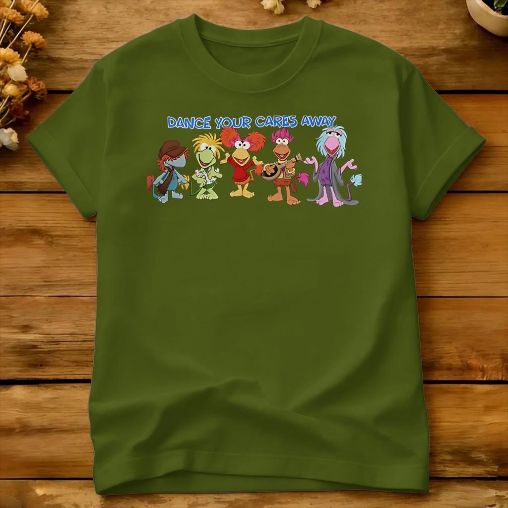 Unisex Unisex T Shirt Fraggle Rock Tshirts Popular Summer Tee Shirt Aesthetic Cotton Clothing Birthday Present