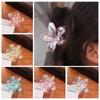 Plastic Transparent Hair Clip Hairpin Large Hair Claw Creative Flower Hair Clip  Girls