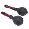 2Pcs Sand Hammer Toy Orff Percussion Toy Children Early Education Plastic KTV Active ToolBlack