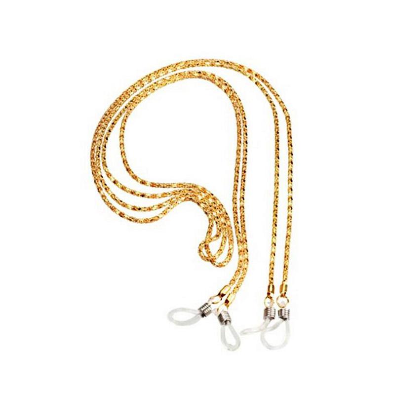 Fashion Luxury Fashion Glasses Women Men Non-slip Glasses Chain Vintage Metal Eyeglass Lanyard Vintage Reading Glasses Necklace Eye Wear Accessories