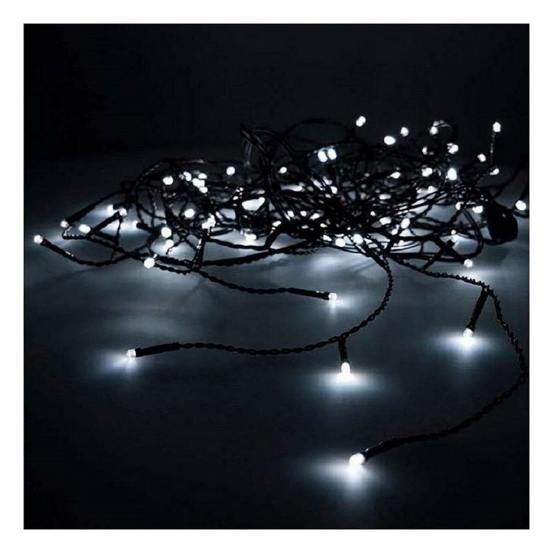 EDM-Cortina de Luces LED EDM Icicle Easy-Connect Blanco (200 x 50 cm)