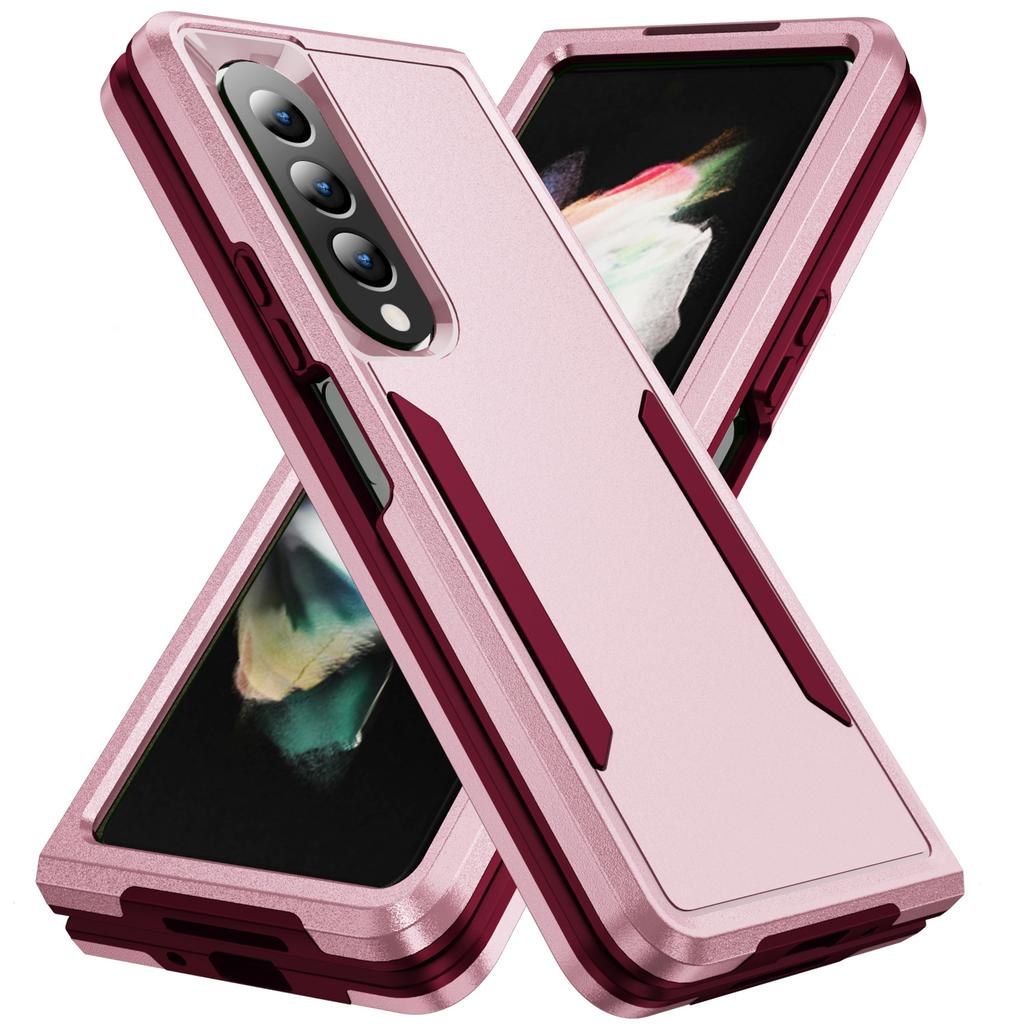 Двухцветный для складного телефона Samsung ZFold4 Galaxy Z Fold5 Пионерский противоударный импортный