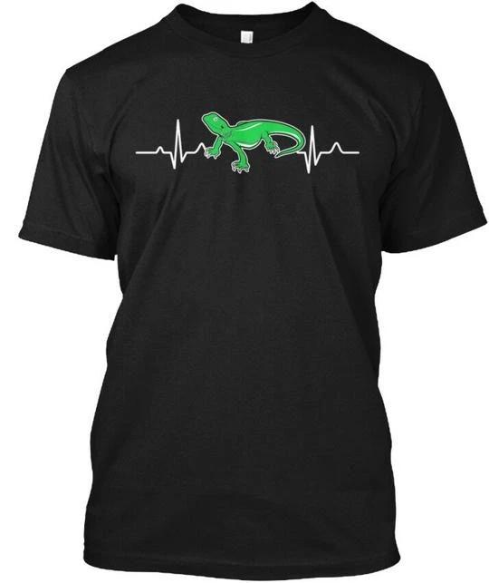 Bearded Dragon Heartbeat TTshirt Made in the USA Size S to 5XL