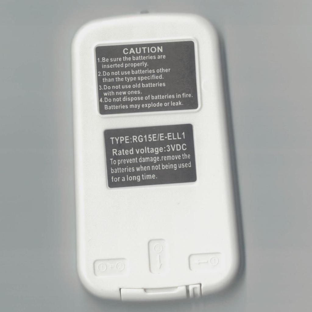 Frigidaire Air Conditioner Remote Control RG15E/E-ELL