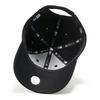 NEW ERA 9FORTY Los Angeles Dodgers LA Cap, Black with White Logo, Free Size, 940 LOSDOD BLK SWHI 25J