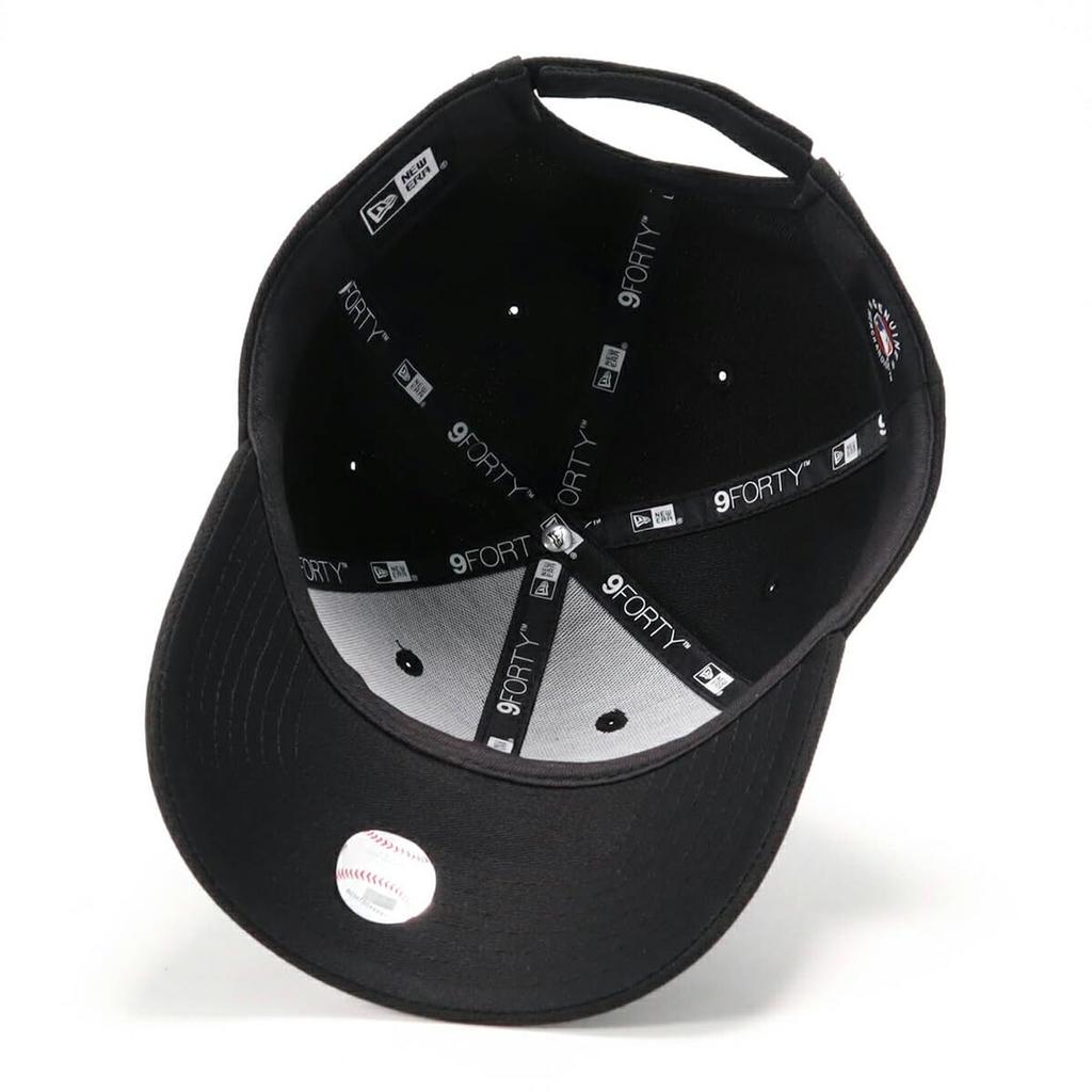 Кепка New Era 9FORTY Los Angeles Dodgers, Черная, Свободный размер, 940 LOSDOD BLK SWHI, Размер 25J