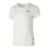 Solid Color Running Fitness Training Breathable Crew Neck Short Sleeve T-Shirt Women Tops White 683631-99