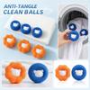 Laundry Sponge Balls for Washing Machine Cleaning Lint Removal Hair Catcher Anti-Tangle Sponge Balls for Clothes Washing