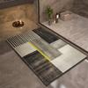Diatomite Bath Mat Super Absorbent Bathroom Rug Shower Foot Mats Non Slip Quick Dry Toilet Room Carpet Doormat