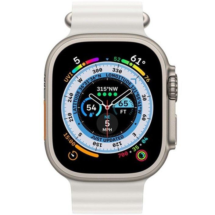 Силиконовый ремешок для Apple Watch 1/2/3/4/5/6/7/8/9/10/11/SE Ultra 1/2/3 42/44/45/46/49 мм, Бежевый