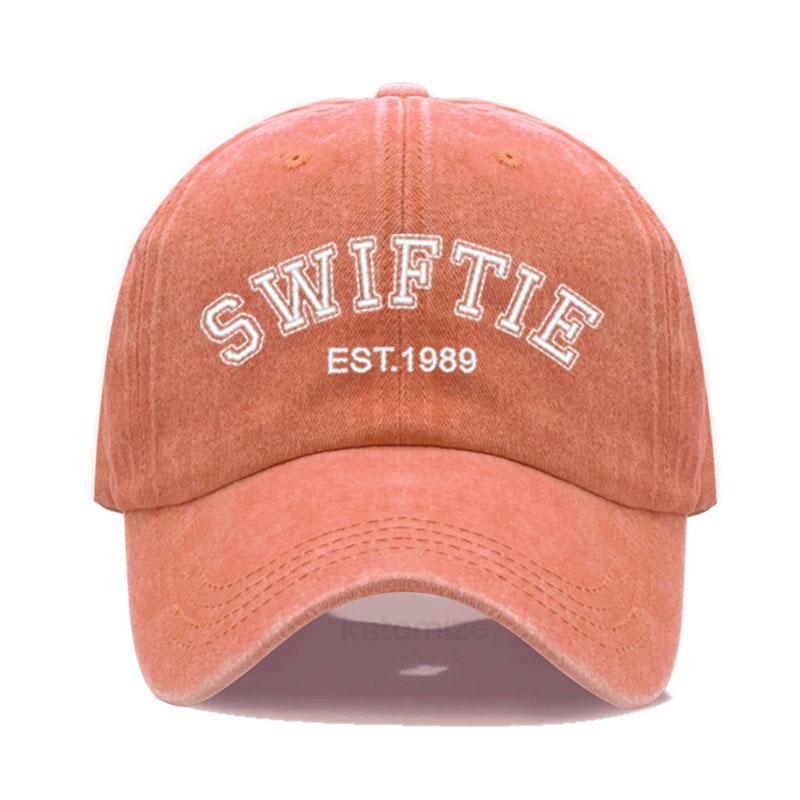 SWIFTIE 1989 Embroidery Baseball Cap for Men Women Unisex Washed Cotton Dad Hat Sun Hat Gift Fans Outdoor Sports Dropshipping