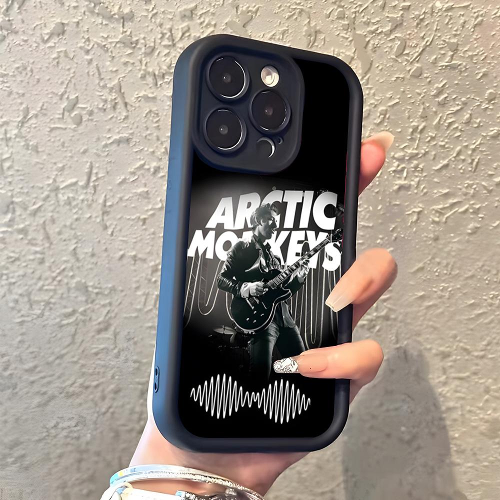 Fashion Arctics Monkeys Phone Case For IPhone 17 Pro Max 16 15 14 Pro Max IPhone 13 Pro Max 11 Plus Silicone Cover