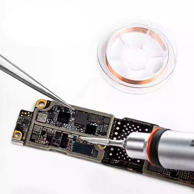 Медная проволока высокой проводимости 0,04 мм для BGA, PCB, материнской платы телефона и планшета, инструмент для пайки и ремонта, временная прокладка линий