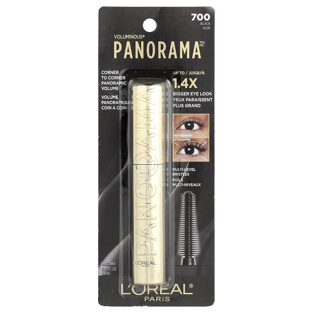 L'Oréal, Voluminous®, Parama™ Тушь, 700 Черный, 9.9 мл (0,33 жидких унций)
