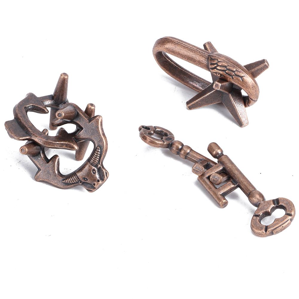 Игрушка-головоломка для детей и взрослых, антистрессовая, износостойкая, обучающая, головоломка, замок, набор игрушек