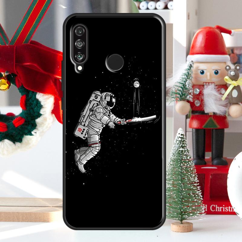 Чехол Астронавт Звездный Космос Для Huawei Honor 50 70 X7 X8 X9 P50 P30 Pro P20 P40 Lite Nova 9 P Smart 2019