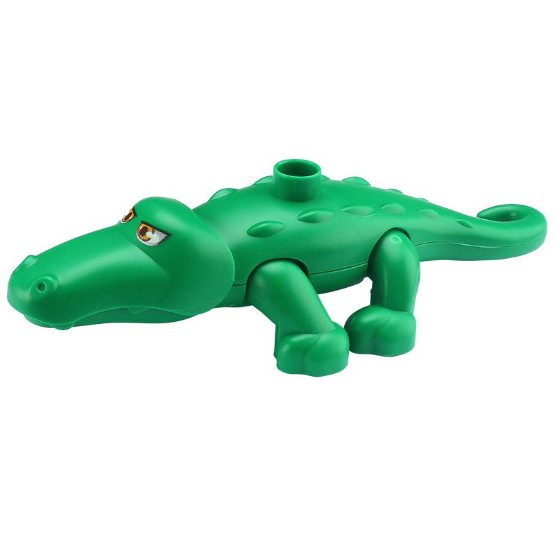 Крупные Строительные Блоки Животные Аксессуары Ферма Зоопарк Верблюд Кенгуру Кошка Лев Коала Фламинго Образовательные Игрушки Для Детей Подарки