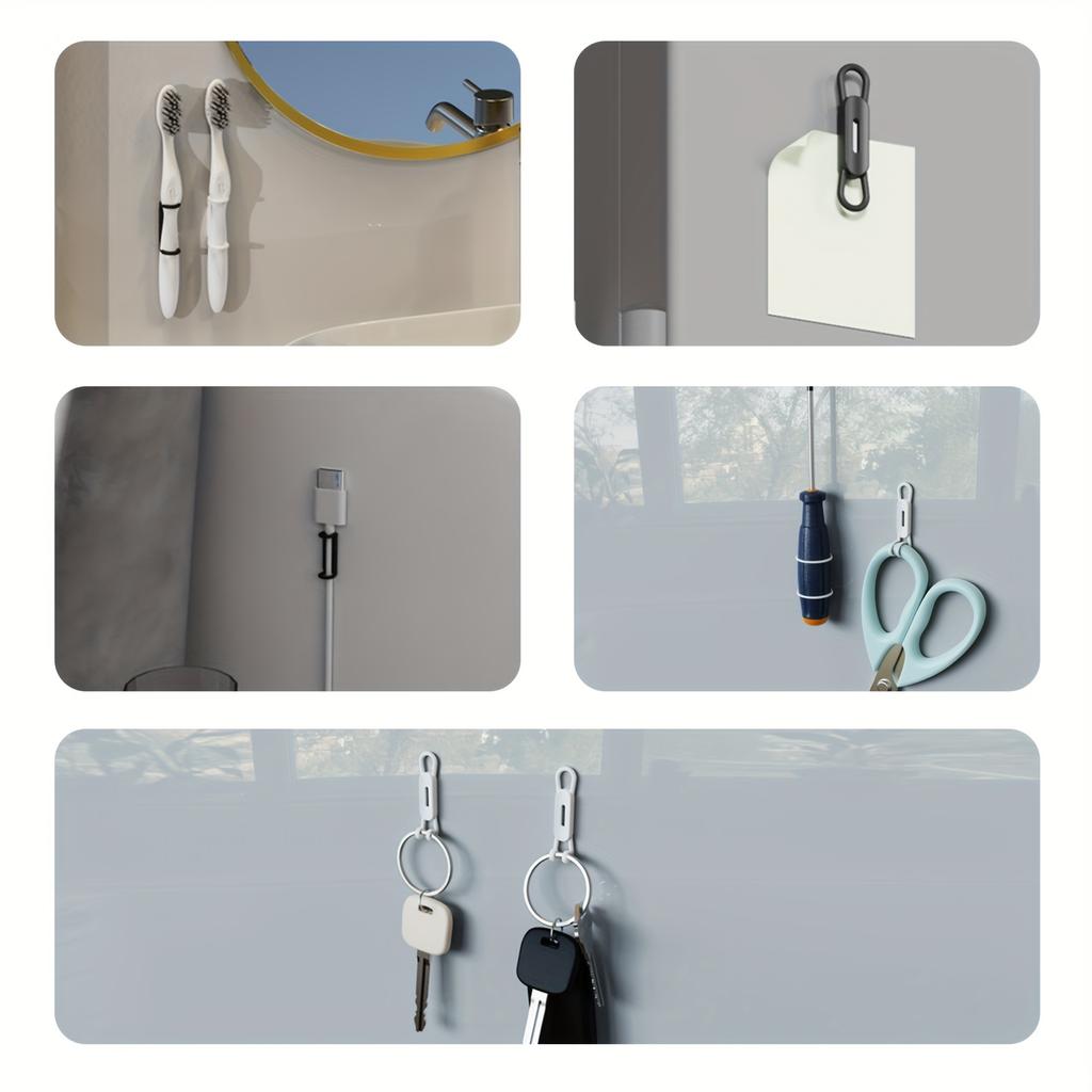 2-6 шт. Магнитный держатель для ручек и карандашей, силиконовые регулируемые зажимы для сенсорных ручек для стола, холодильника, белых досок, офисные настольные аксессуары