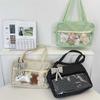 Плечо Подмышка Y2K Ульцзан Ita Bag Женская Сумка-тоут в горошек Модная Bolso Прозрачный Sac Femme Молодежная Холщовая Bolsos De Mujer