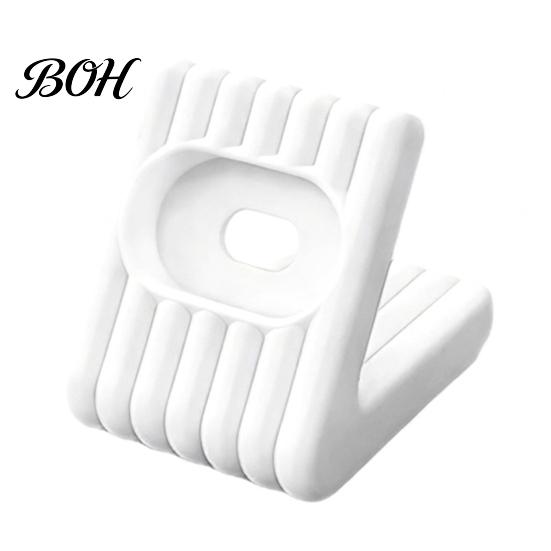 Space-saving Charger Stand 3D Printed Charging Dock for Fitbit Air, Cable Management Precise Opening Holder Desktop Smartwatch, Vertical with