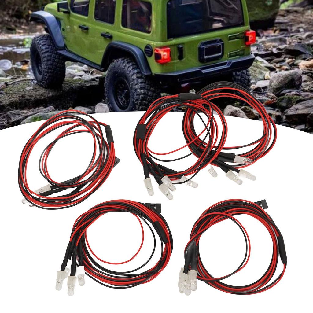 4PCS 1.9in RC Tires Rubber Shock Absorption Slip Resistance Wheel Tyre for 1/10 Remote Control Crawler Car