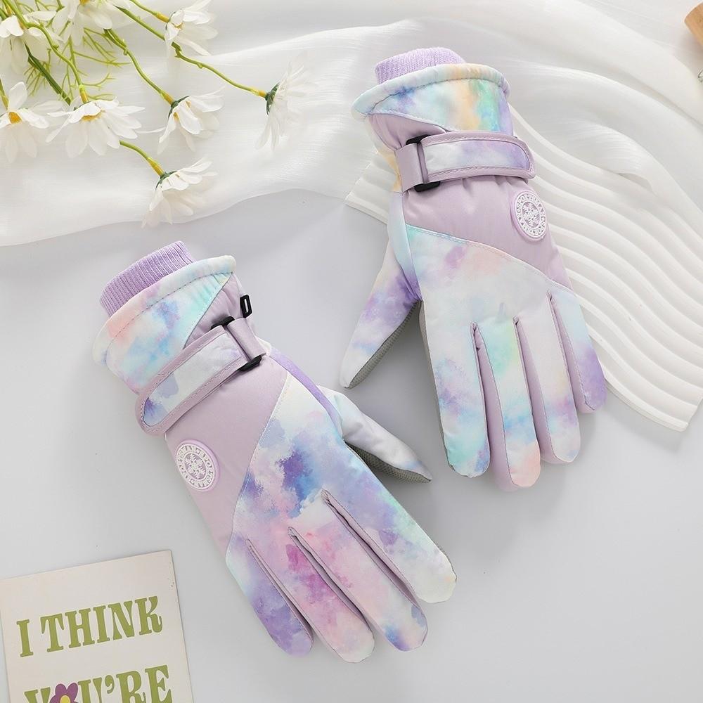New Waterproof Ski Gloves Coldproof Winter Gloves Touchable Screen Warm Windproof Coldproof Gloves Kids