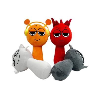 Sprunki Мягкие игрушки Sprunki Incredibox Мягкая кукла Певцы Орен Венда Игра Мультфильм Мягкая подушка Дети День рождения Рождественские подарки