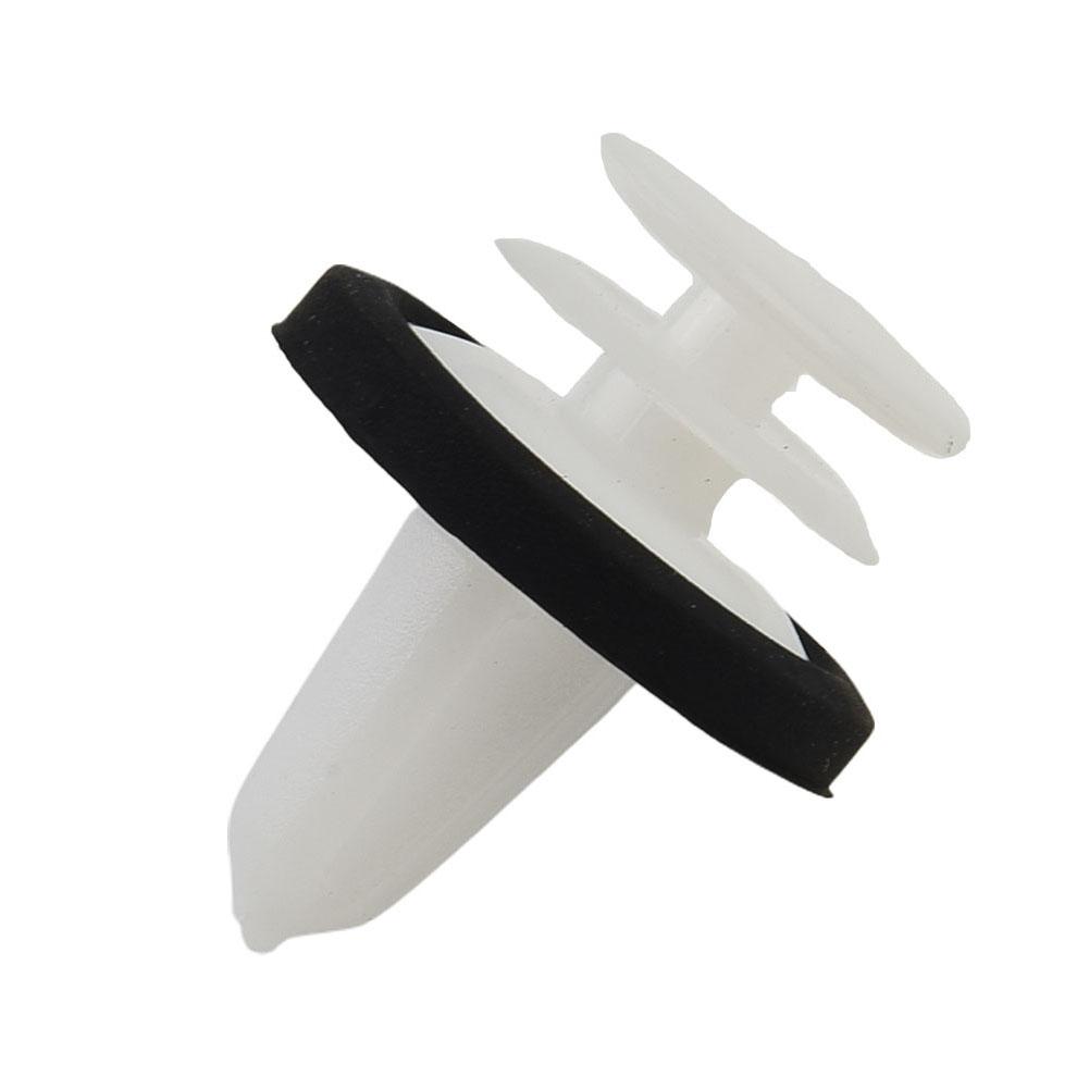 Белые клипсы дверных панелей с уплотнителем Идеально подходят для Ford W713297 S300 Набор из 20 штук