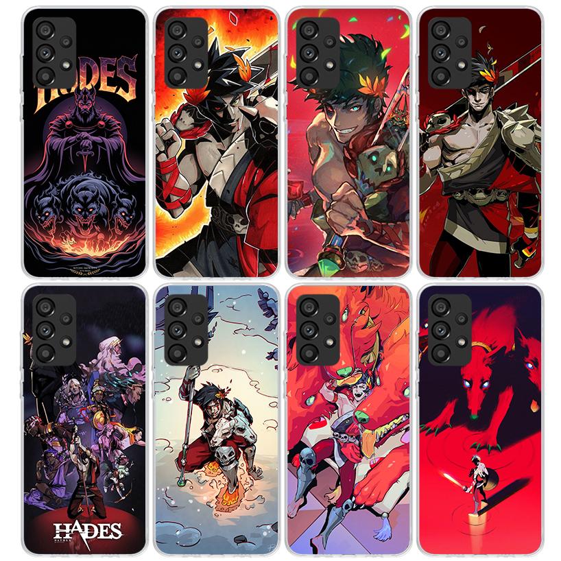Game Hades Action Phone Case For Samsung Galaxy A52 A51 A50S A32 A22 A12 A02S A72 A71 A31 A70 A30S Note 20 Ultra 10 Plus S10 Gal