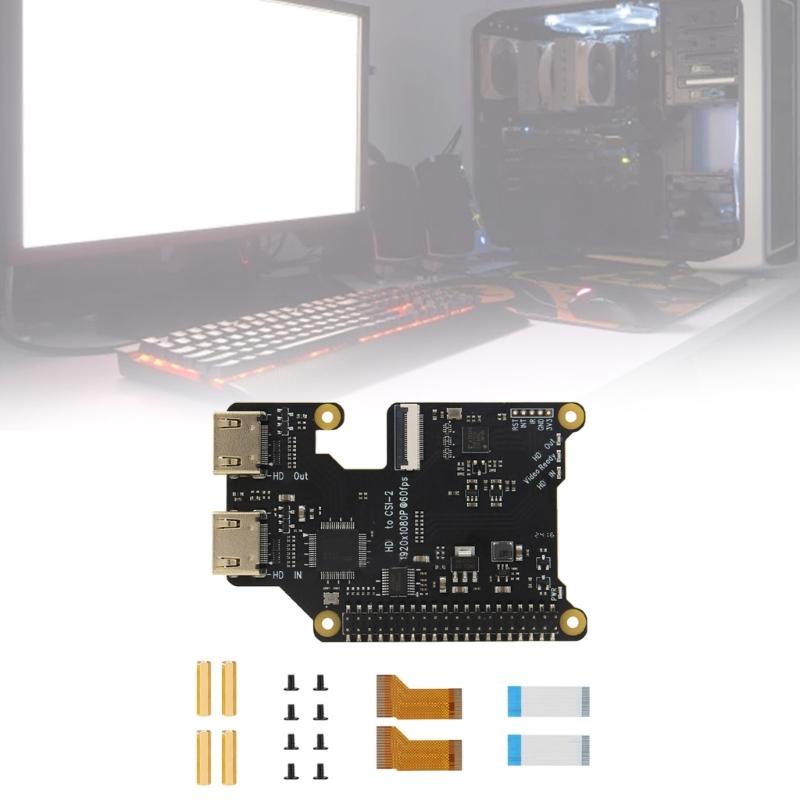 X1301 1080P to CSI2 Conversion Adapter Support 1920x1080 Clearly Video Processing for RPi Multiple Models