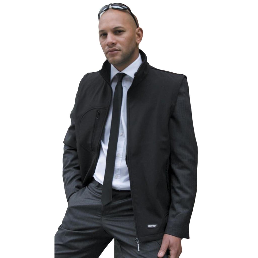 Result Mens Softshell Bodywarmer Breathable Weatherproof Jacket