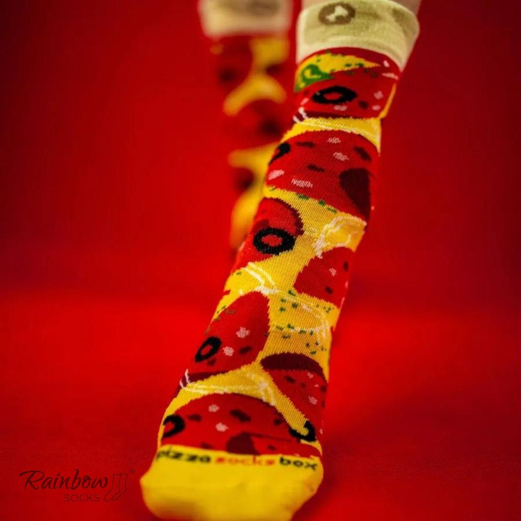 Pepperoni pizza socks pepperoni pizza socks eu 47-50