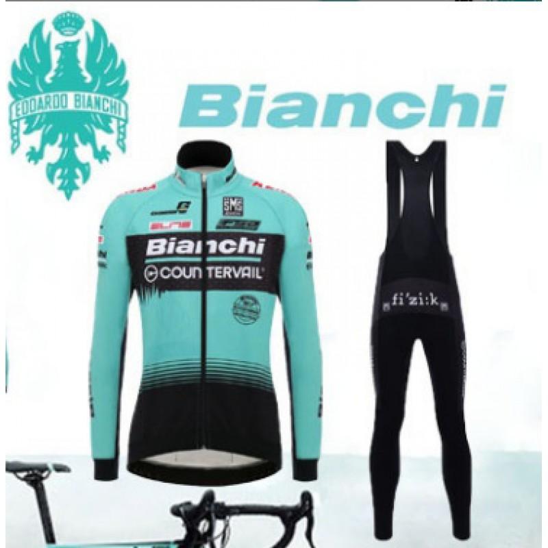 Long Sleeve Cycling Jersey Bib Pants Set Men Women Striped Breathable Wear