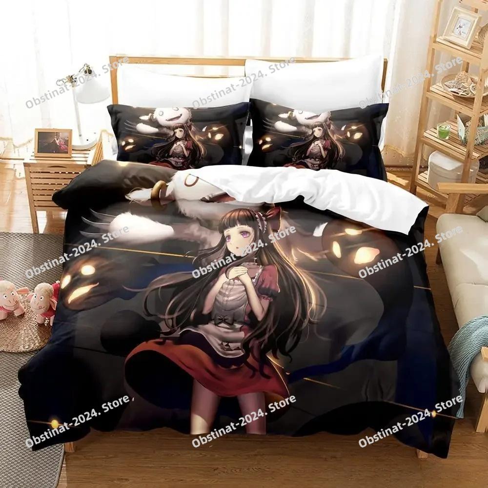 Новый комплект постельного белья Anime Magical Girl Raising Project Single Twin Full Queen King Size Bed Set Adult Kids Bedroom Duvet Cover Sets