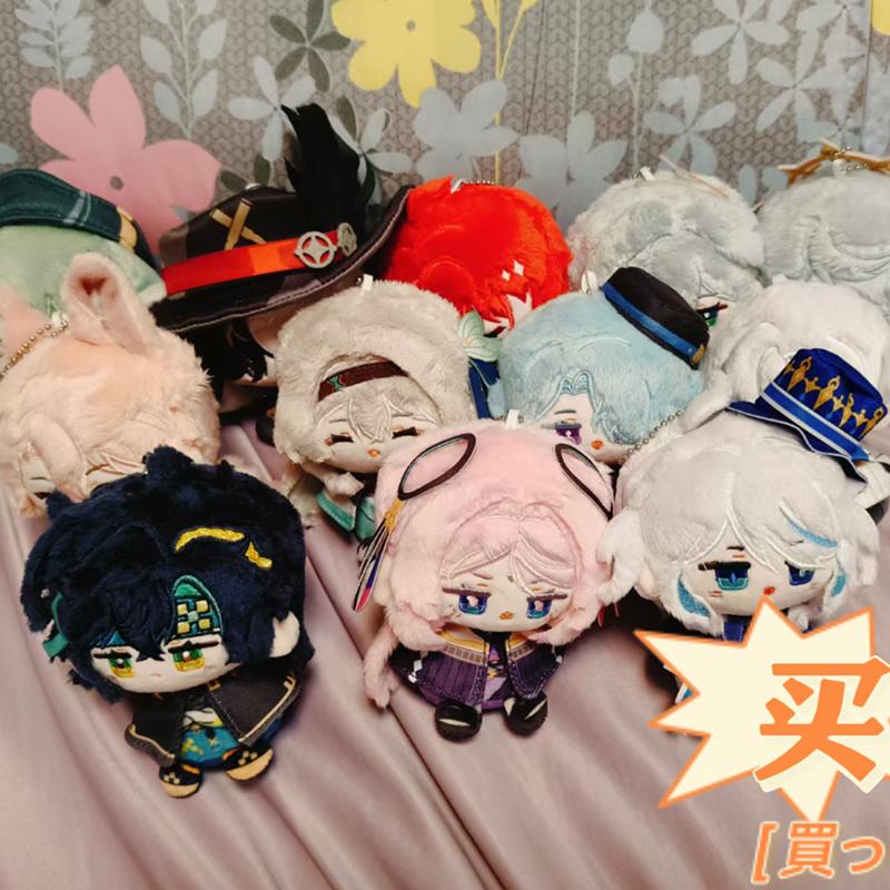 Genshin Impact Plush Doll Toy Kinich Mavuika Kachina Citlali Mualani Soft Pendant Neuvillette Wriothesley Focalors Birthday Gift