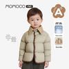 Детская легкая двусторонняя пуховая куртка MOMOCO