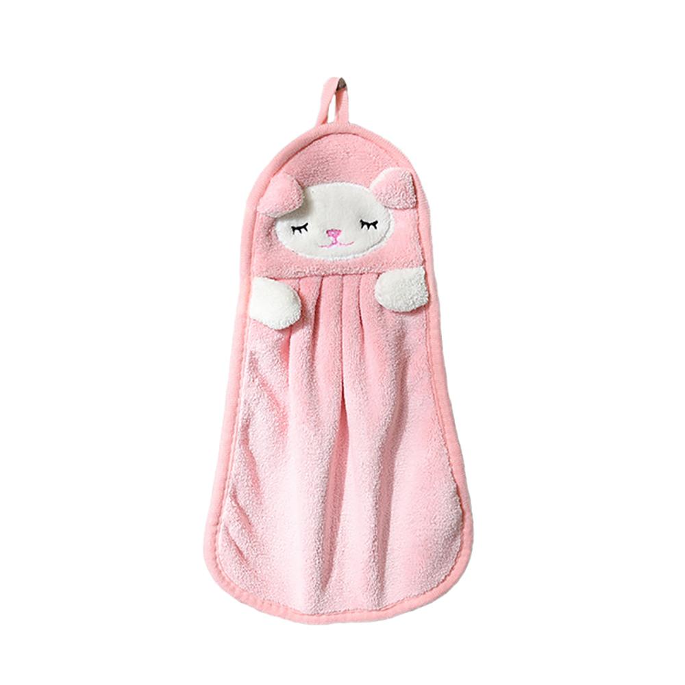 Absorbent For Kids Kitchen Use Cartoon Cleaning Cloth Hand Towels Household Item Bathroom Supplies