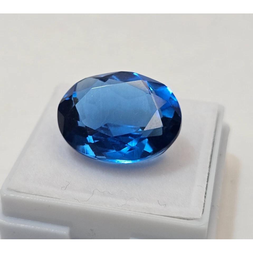 Fabulous Natural Blue Tanzanite 11 Ct Oval Cut Certified Loose Gemstone