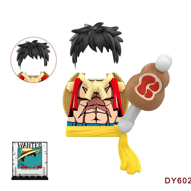 Аниме Строительные блоки Фигурки Куклы Игрушки Кирпичи Детский строительный блок Игрушка