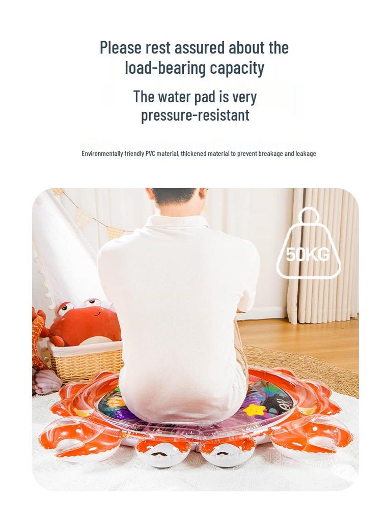 Водный коврик Jollybaby 'Ползающий краб' для детей от 0 до 1 года