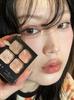 Four-Color Eyeshadow Palette 2025 New Model for Daily Light Makeup, Matte and Pearlescent Fine Shimmer, Highlighter for the Inner Corners of the Eyes,