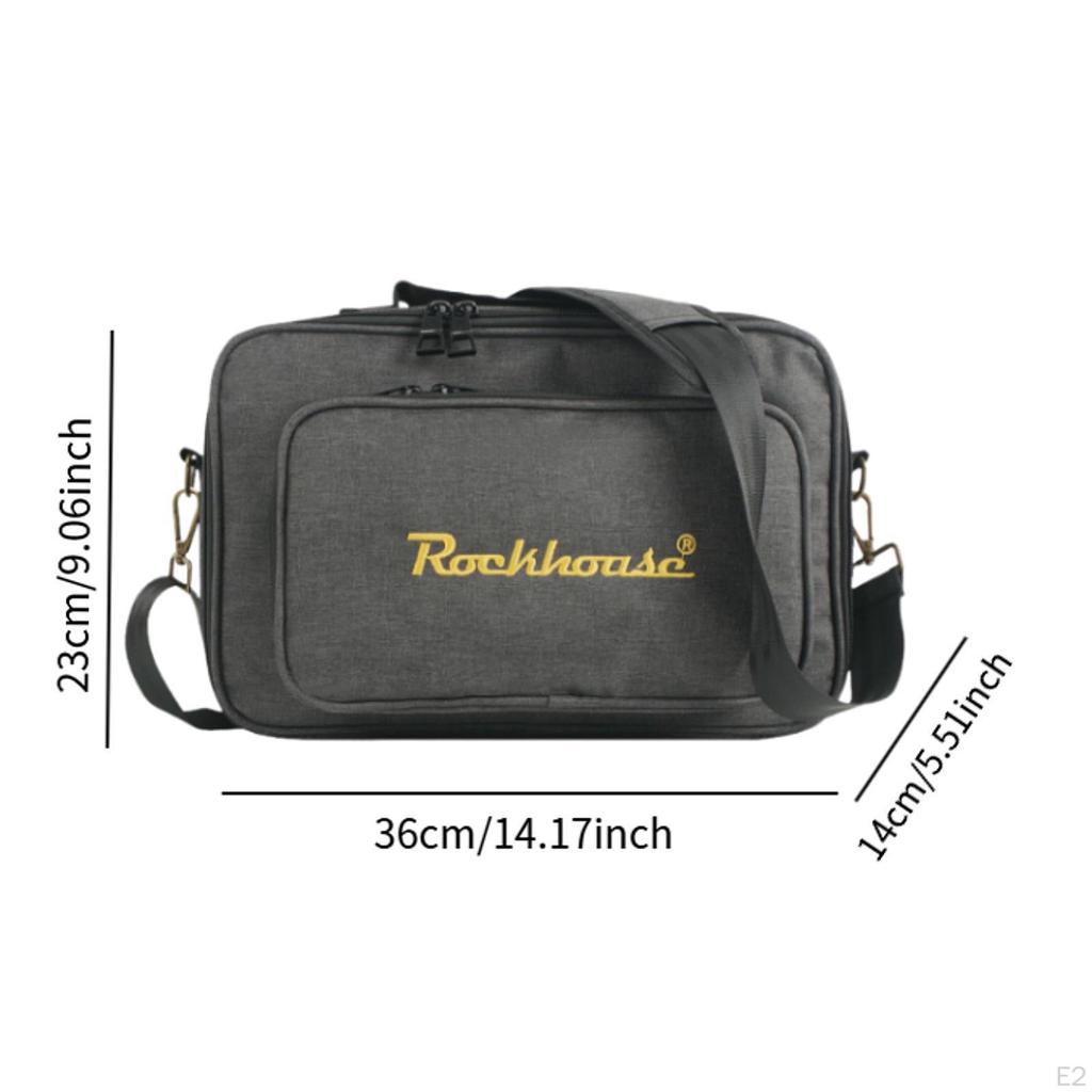 Эффект Педальборд Сумка Carry Handbag Studio с плечевым ремнем, ручка для гитары